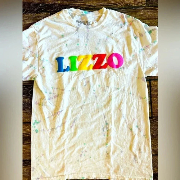 Lizzo Shirt Womens Medium Tie Dye Ur Special Puff Graphic Tee Official Merch - Picture 1 of 5